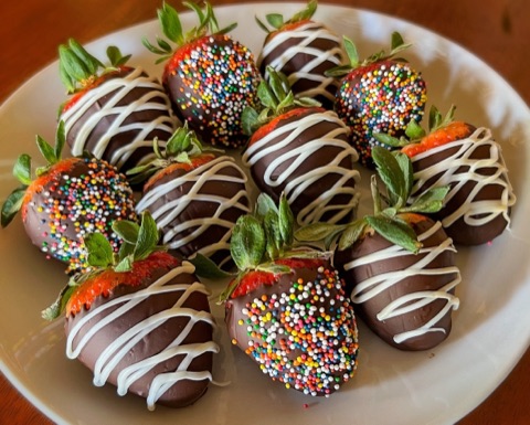 Chocolate-covered strawberries