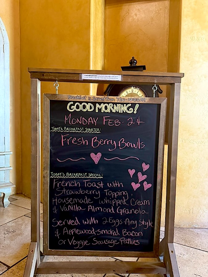 Monday's board: fresh berry bowls, then strawberry French toast