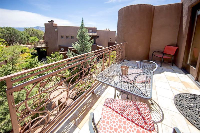White Dove villa private balcony with views over the property
